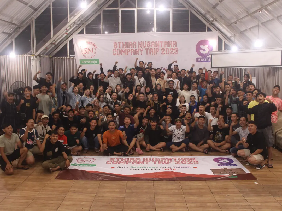 Photo with Sthira Nusantara Staff 5